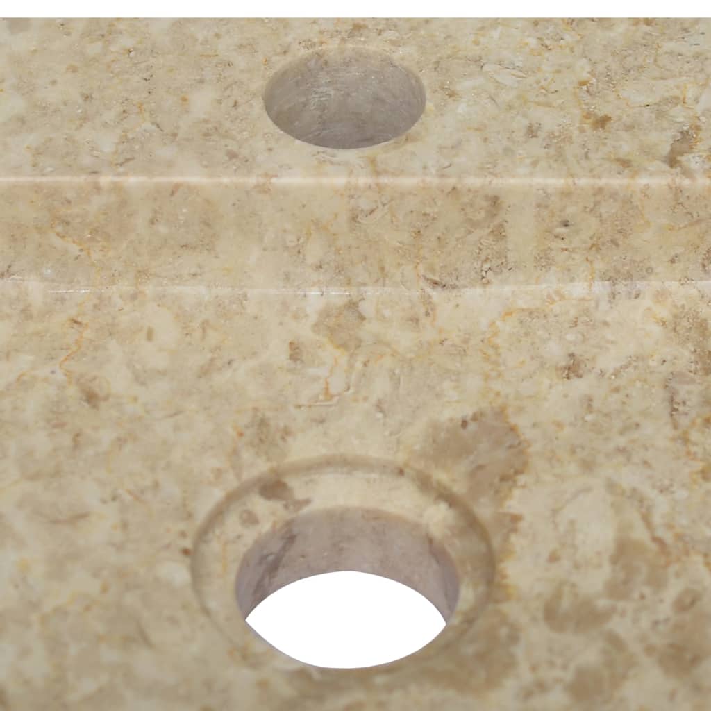 Lavandino Crema 38x24x6,5 cm in Marmo cod mxl 47281