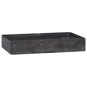 Lavandino Nero 38x24x6,5 cm in Marmo cod mxl 53592