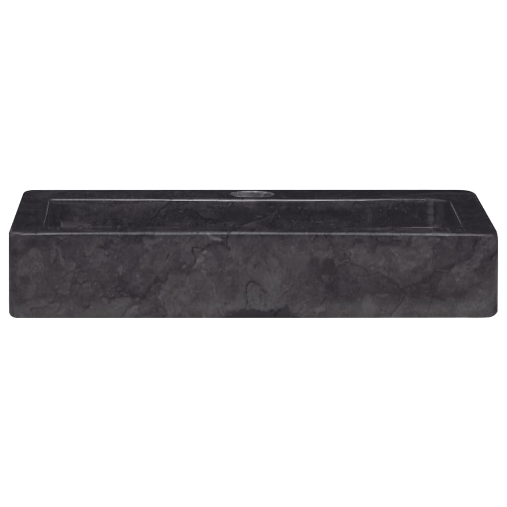 Lavandino Nero 38x24x6,5 cm in Marmo cod mxl 53592