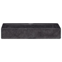 Lavello a Parete Nero 38x24x6,5 cm in Marmo 149187