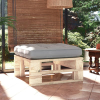 Ottomana da Giardino Pallet in Legno di Pino Impregnato 3066459