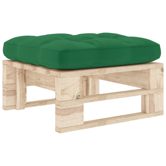 Ottomana da Giardino Pallet in Legno di Pino Impregnatocod mxl 96576