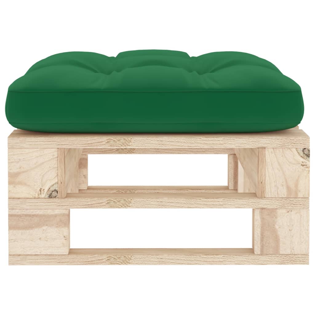 Ottomana da Giardino Pallet in Legno di Pino Impregnatocod mxl 96576