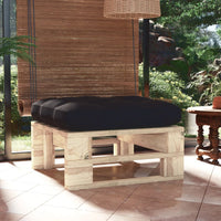 Ottomana da Giardino Pallet in Legno di Pino Impregnato 3066464