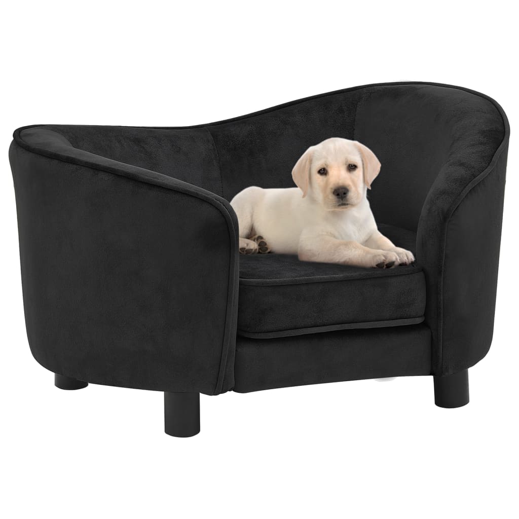 Divano per Cani Nero 69x49x40 cm in Peluche cod mxl 48550