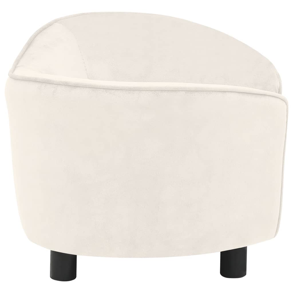 Divano per Cani Crema 69x49x40 cm in Peluche cod 12136