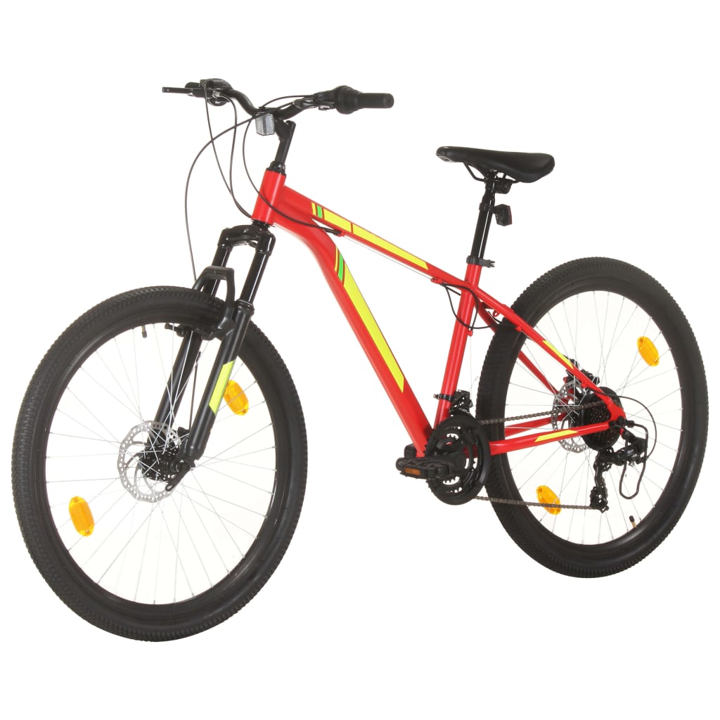 Mountain Bike 21 Speed 27,5" Ruote 38 cm Rosso cod mxl 57673