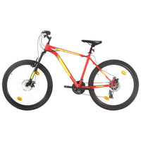 Mountain Bike 21 Speed 27,5" Ruote 42 cm Rosso cod mxl 58123