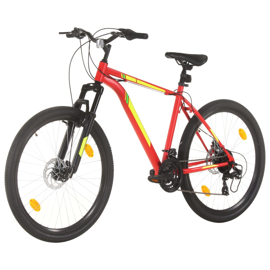 Mountain Bike 21 Speed 27,5" Ruote 42 cm Rosso cod mxl 58123