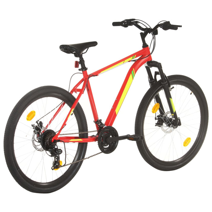 Mountain Bike 21 Speed 27,5" Ruote 42 cm Rosso cod mxl 58123