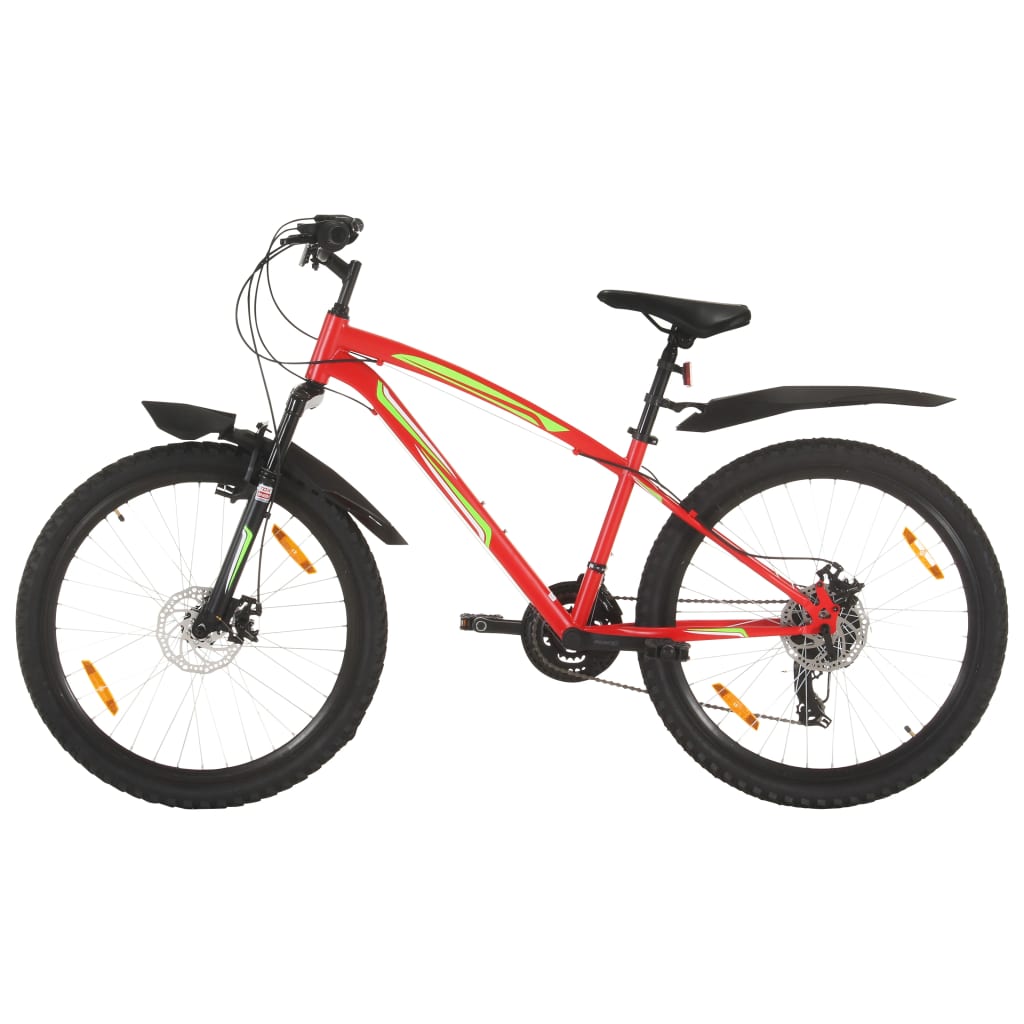 Mountain Bike 21 Speed 26" Ruote 36 cm Rosso cod mxl 76236