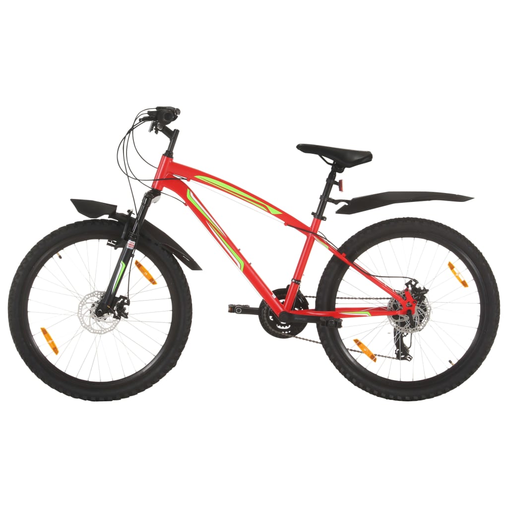 Mountain Bike 21 Speed 26" Ruote 42 cm Rosso cod mxl 78732