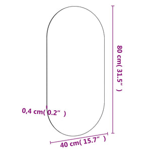 Specchio 100x50 cm in Vetro cod mxl 67869