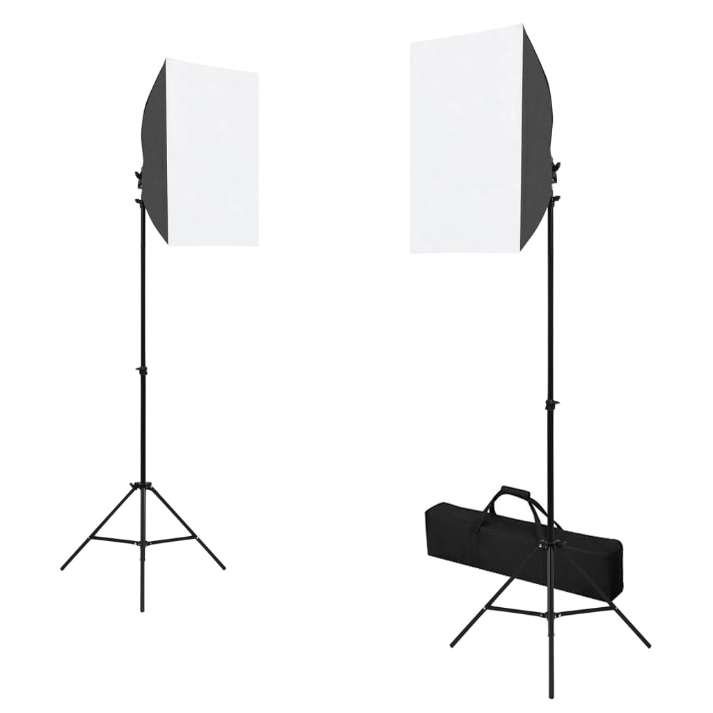 Kit per Studio Fotografico con Set Luci, Fondale e Riflettore 3067053