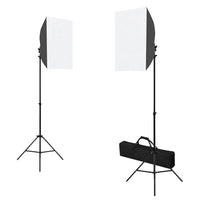 Kit per Studio Fotografico con Set Luci, Fondale e Riflettore 3067053