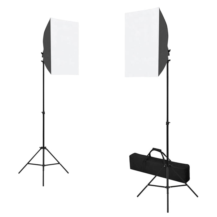 Kit per Studio Fotografico con Set Luci, Fondale e Riflettorecod mxl 96602