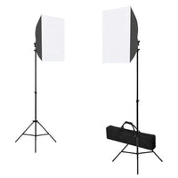 Kit per Studio Fotografico con Set Luci, Fondale e Riflettore 3067058