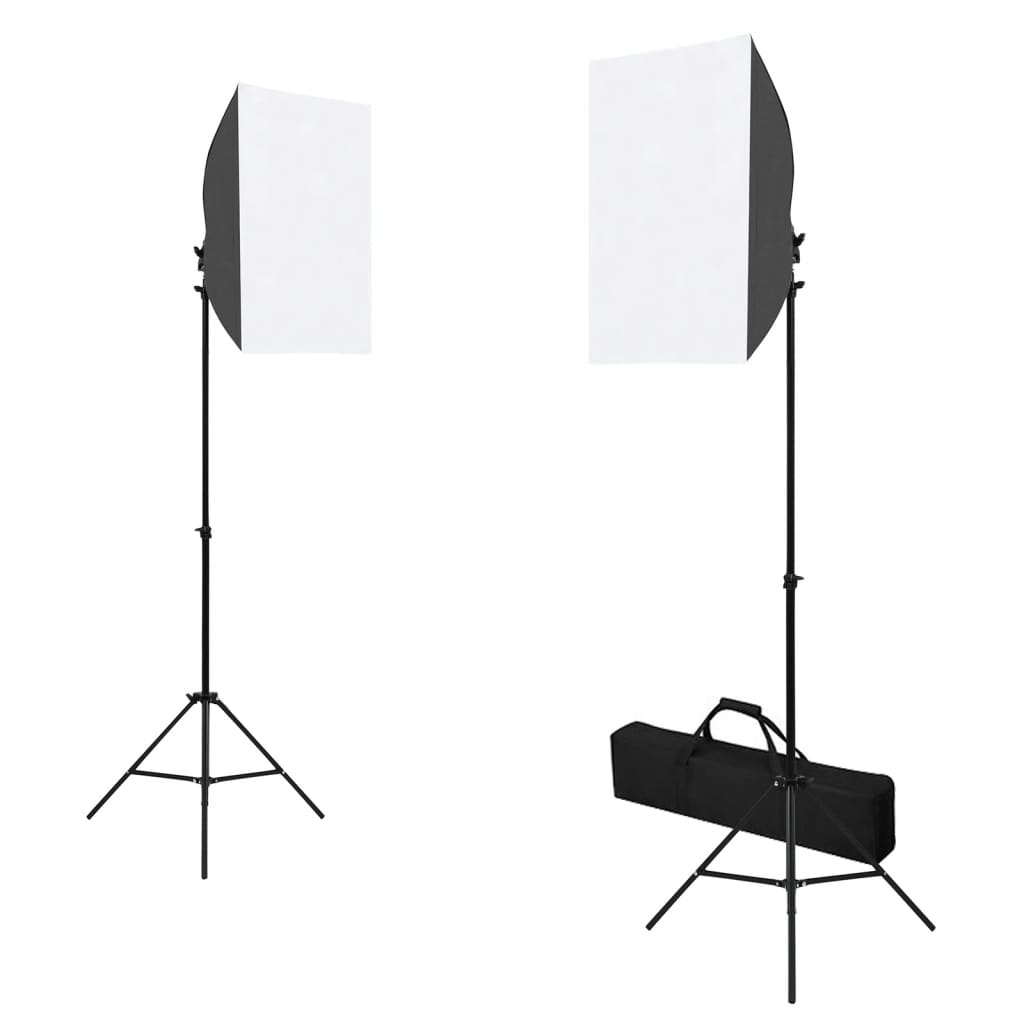 Kit per Studio Fotografico con Set Luci, Fondale e Riflettorecod mxl 96604