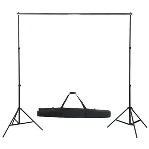 Kit Studio Fotografico con Luci Ombrelli Fondale e Riflettore cod mxl 78255