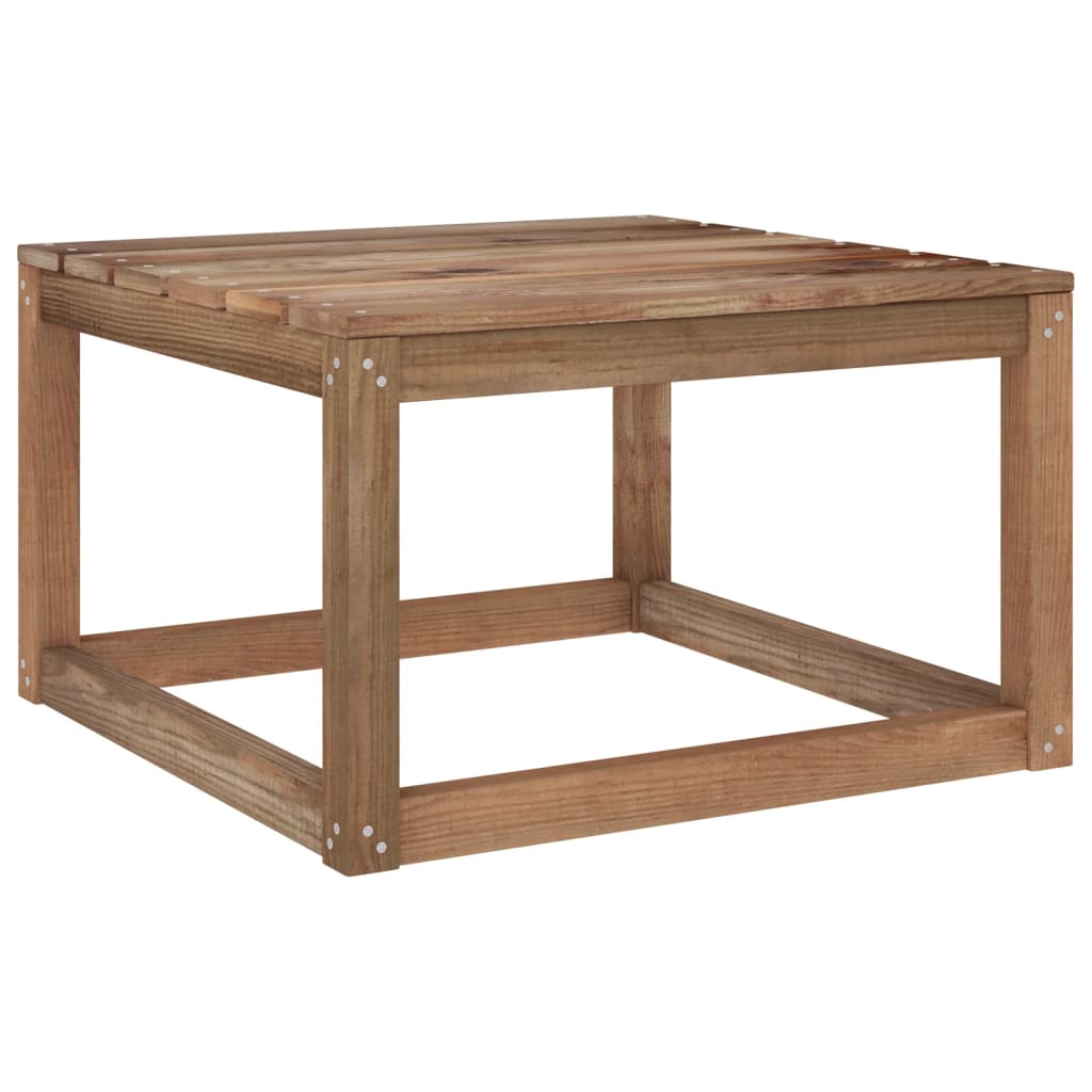 Set Salotto Giardino Pallet Cuscini 4 pz Legno Pino Impregnato 3067322