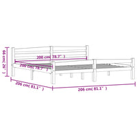 Giroletto in Legno Massello di Pino 200x200 cm cod mxl 53405