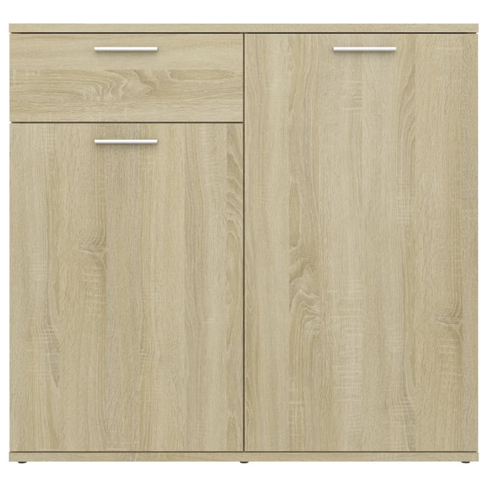 Credenza Rovere Sonoma 80x36x75 cm in Truciolato