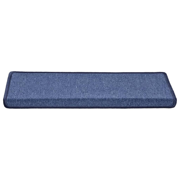 Tappetini per Scale 5 pz 65x21x4 cm Blu 149780