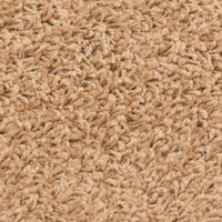 Tappetini per Scale 10 pz 56x17x3 cm Beige 149787