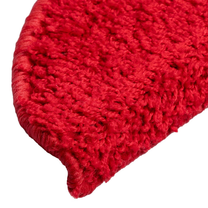 Tappetini per Scale 10 pz 56x20 cm Rosso cod mxl 56081