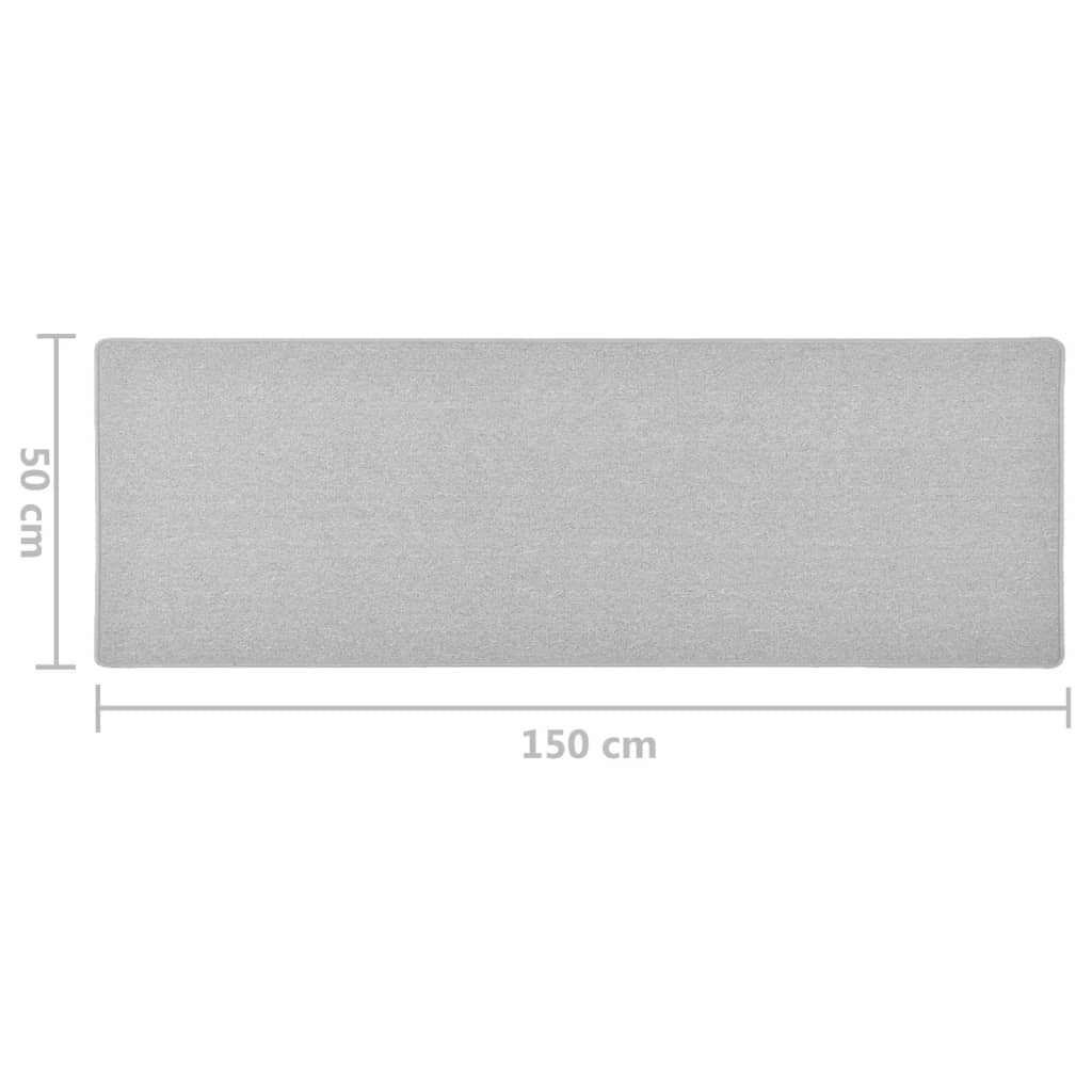 Tappeto Corsia Grigio Chiaro 50x150 cm cod mxl 68550