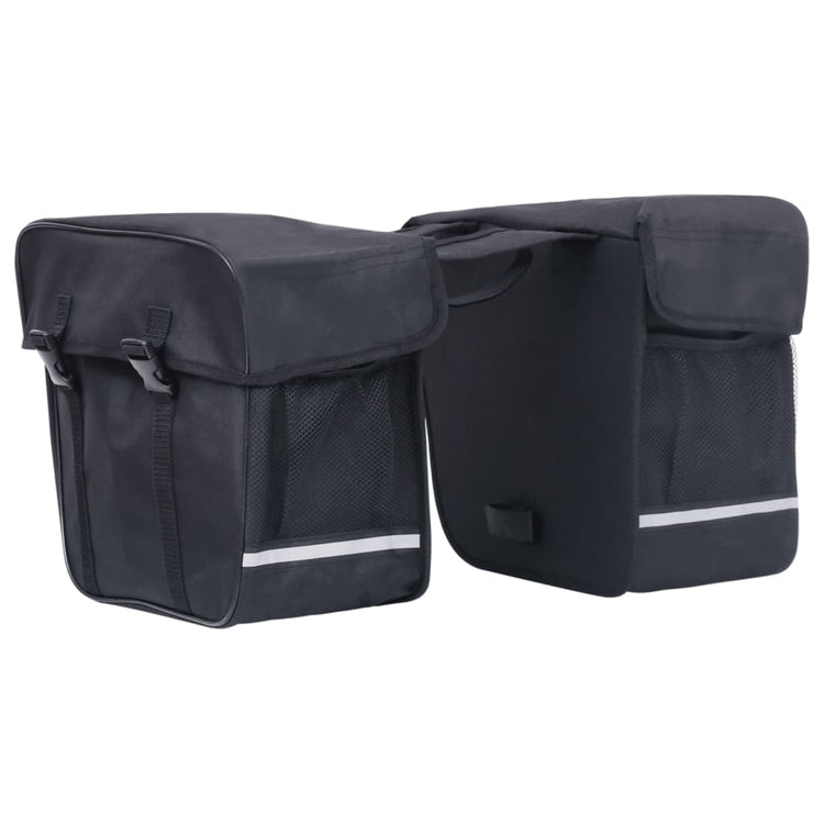 Borsa Doppia Bicicletta Impermeabile per Portapacchi 35 L Nero cod mxl 40908