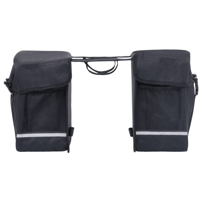 Borsa Doppia Bicicletta Impermeabile per Portapacchi 35 L Nero cod mxl 40908