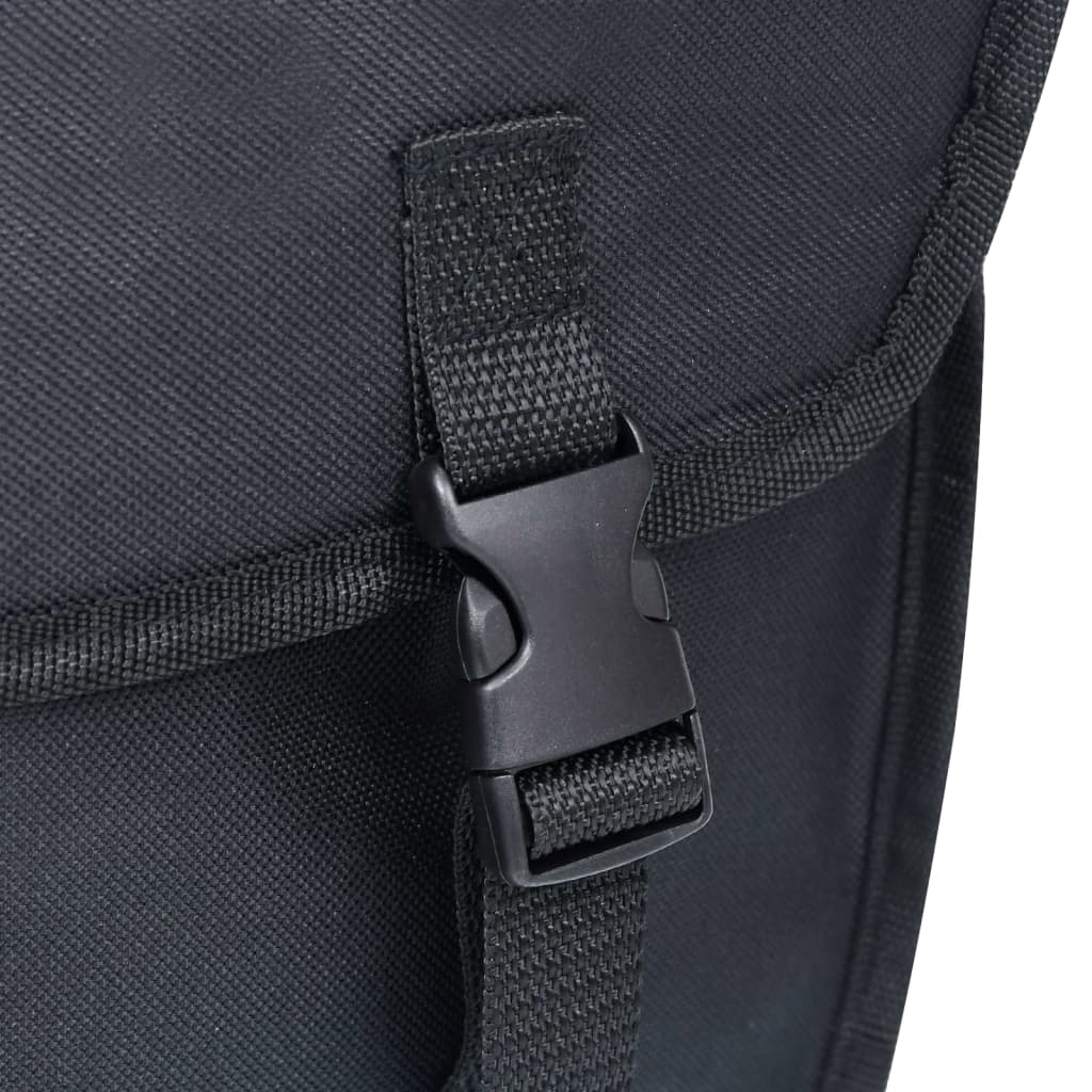 Borsa Singola Bicicletta Impermeabile per Portapacchi 21 L Nero 93252