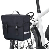 Borsa Singola Bicicletta Impermeabile per Portapacchi 21 L Nero 93252