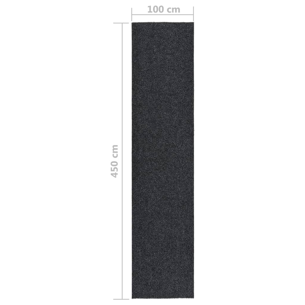 Tappeto Corsia Acchiappa Polvere 100x450 cm Antracite cod mxl 55217