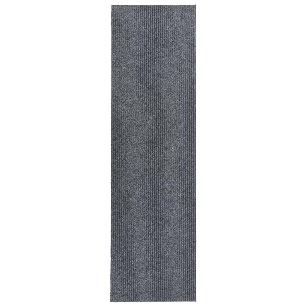 Tappeto Corsia Acchiappa Polvere 100x400 cm Grigio 327180