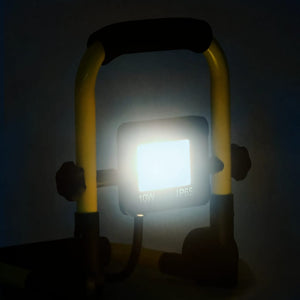 Faretto a LED con Maniglia 10 W Bianco Freddo 149638
