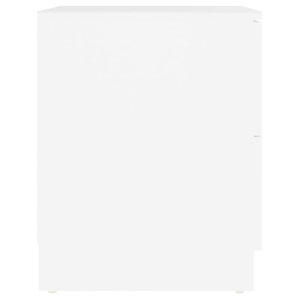 Comodino Bianco 40x40x50 cm in Truciolato cod mxl 30345