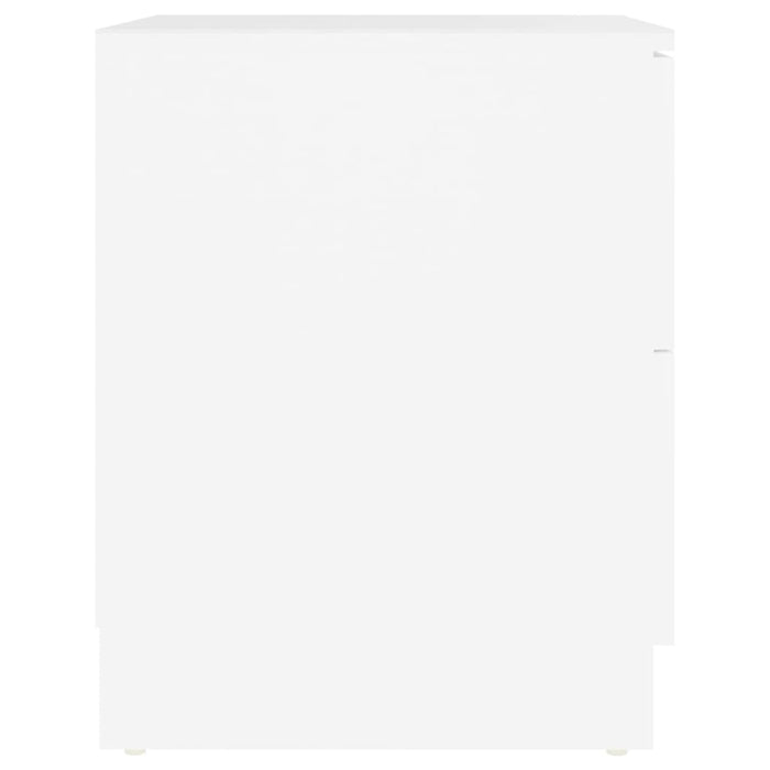 Comodino Bianco 40x40x50 cm in Truciolato cod mxl 30345