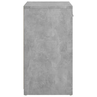 Panca Portascarpe Grigio Cemento 94,5x31x57 cm in Truciolato cod mxl 55370