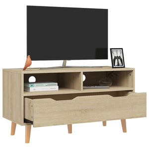 Mobile TV Rovere Sonoma 90x40x48,5 cm in Truciolato