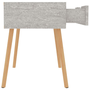 Comodini 2 pz Grigio Cemento 40x40x56 cm in Truciolato cod mxl 31263