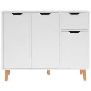 Credenza Bianca 90x30x72 cm in Truciolato cod mxl 55822