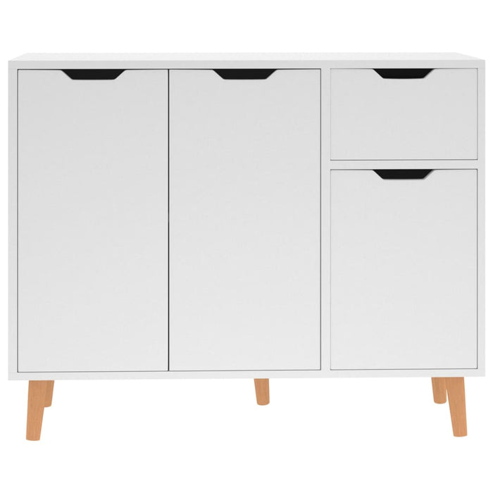 Credenza Bianca 90x30x72 cm in Truciolato cod mxl 55822