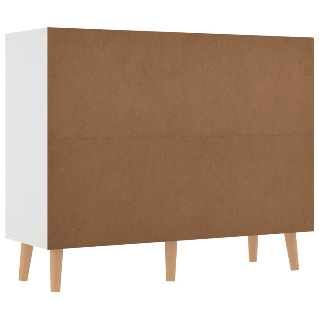 Credenza Bianca 90x30x72 cm in Truciolato cod mxl 55822