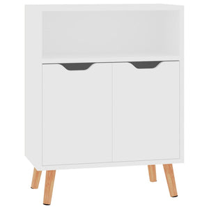 Credenza Bianca 60x30x72 cm in Legno Multistrato 326822