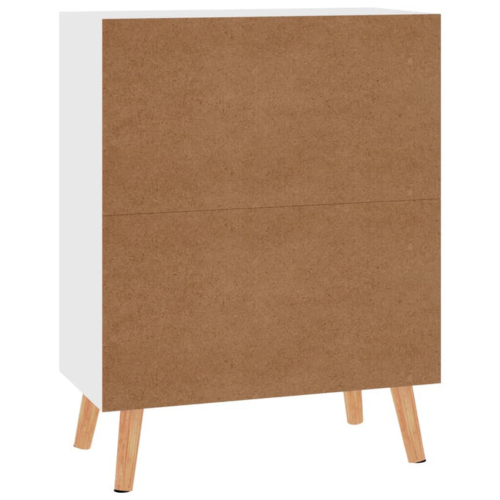 Credenza Bianca 60x30x72 cm in Legno Multistrato 326822