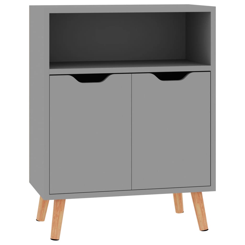 Credenza Grigia 60x30x72 cm in Truciolato cod mxl 55335