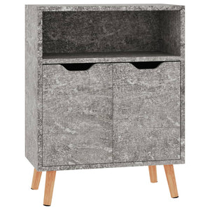 Credenza Grigio Cemento 60x30x72 cm in Truciolato