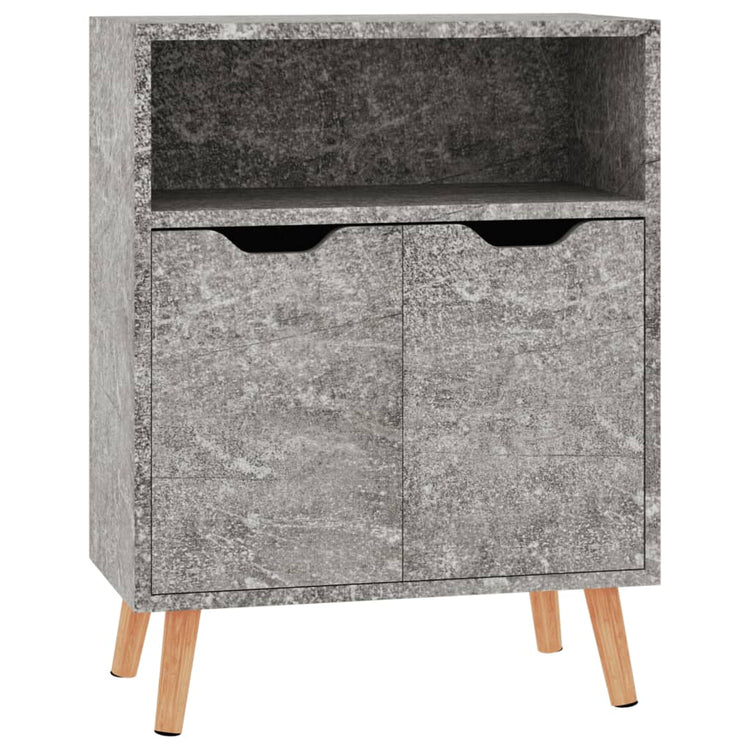 Credenza Grigio Cemento 60x30x72 cm in Truciolato